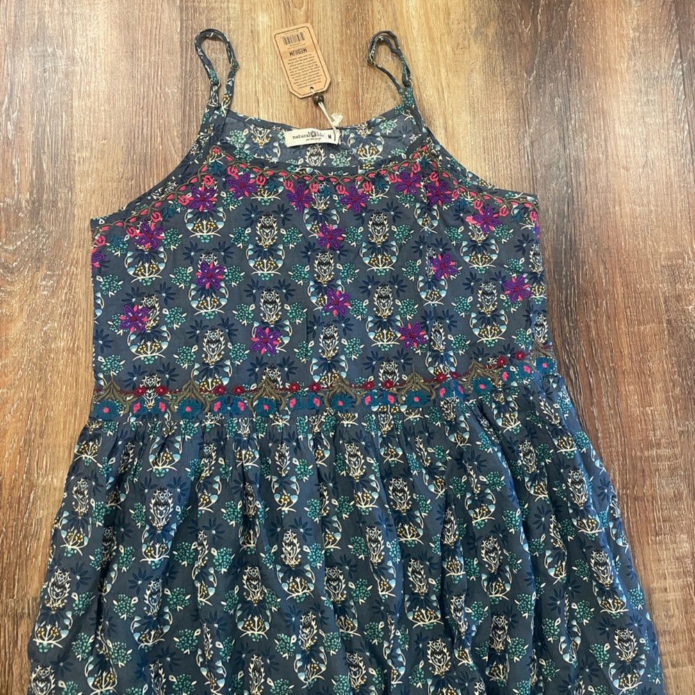 Natural Life Multicolor Floral Dress - Picture 3 of 4